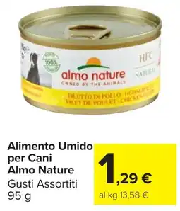 Carrefour Market Alimento Umido per Cani Almo Nature offerta