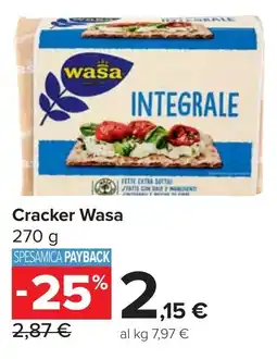 Carrefour Market Cracker Wasa offerta