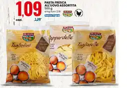 Eurospin Pasta fresca all'uovo TRE MULINI offerta