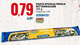 Eurospin Pasta sfoglia fresca rettangolare TRE MULINI offerta