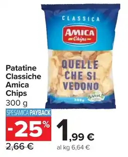 Carrefour Market Patatine Classiche Amica Chips offerta