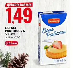 Eurospin Crema pasticcera Dolciando offerta
