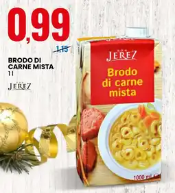 Eurospin Brodo di carne mista DON JEREZ offerta