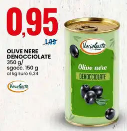 Eurospin Olive nere denocciolate VariaGusto offerta