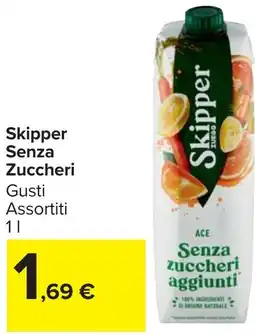 Carrefour Market Skipper Senza Zuccheri offerta
