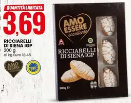 Eurospin Ricciarelli di siena igp offerta