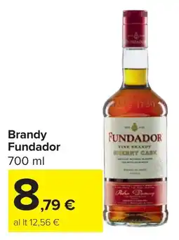 Carrefour Market Brandy Fundador offerta
