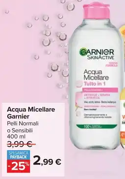 Carrefour Market Acqua Micellare Garnier offerta