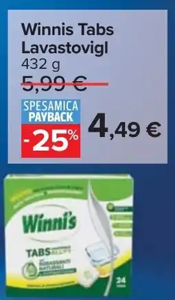 Carrefour Market Winnis Tabs Lavastovigl offerta