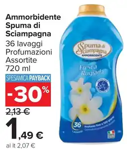 Carrefour Market Ammorbidente Spuma di Sciampagna offerta