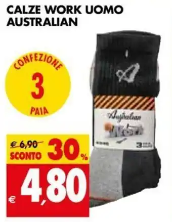 Tigros Calze Work Uomo australian offerta