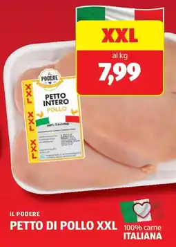 ALDI Il podere petto di pollo XXL offerta