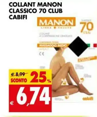 Tigros Collant Manon Classico 70 club Cabifi offerta