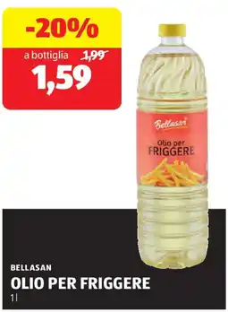 ALDI Bellasan olio per friggere offerta