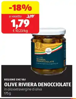 ALDI Regione che vai olive riviera denocciolate offerta