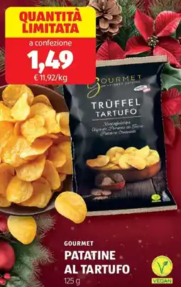 ALDI Gourmet patatine al tartufo offerta