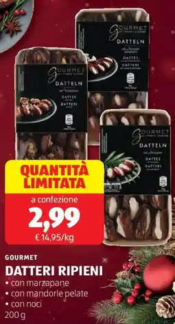 ALDI Gourmet datteri ripieni offerta