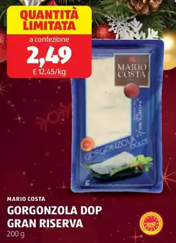 ALDI Mario costa gorgonzola dop gran riserva offerta