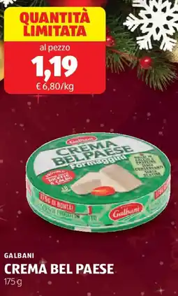 ALDI Galbani crema bel paese offerta