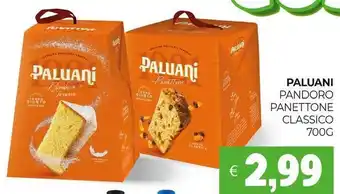 Paluani pandoro panettone classico