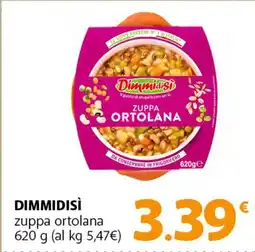 Famila Superstore DIMMIDISÌ zuppa ortolana offerta