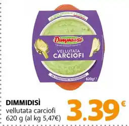 Famila Superstore DIMMIDISÌ vellutata carciofi offerta