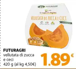 Famila Superstore FUTURAGRI vellutata di zucca e ceci offerta