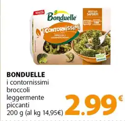 Famila Superstore BONDUELLE i contornissimi broccoli piccanti offerta