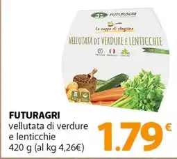 Famila Superstore FUTURAGRI vellutata di verdure e lenticchie offerta