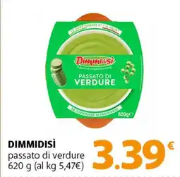 Famila Superstore DIMMIDISÌ passato di verdure offerta