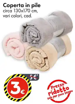 Tedi Coperta in pile circa offerta