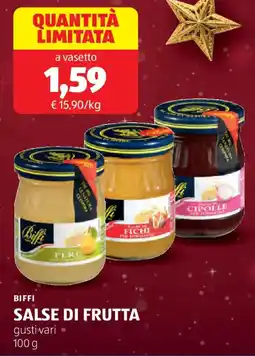 ALDI Biffi salse di frutta offerta