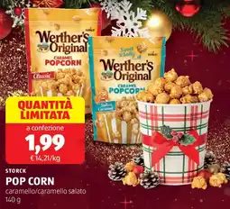 ALDI Storck pop corn offerta