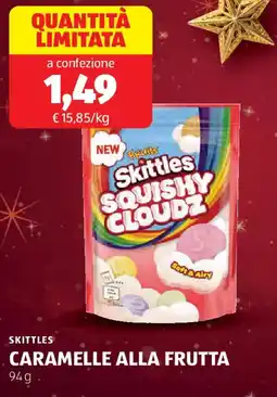 ALDI Skittles caramelle alla frutta offerta