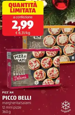 ALDI PIZZ'AH Picco belli offerta