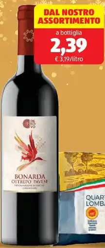 ALDI De novo bonarda d'oltrepò pavese DOC offerta