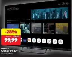 ALDI Smart tech smart tv 32" offerta