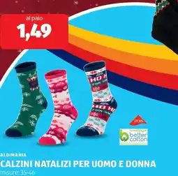 ALDI Aldimania calzini natalizi per uomo e donna offerta