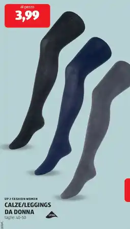 ALDI UP 2 FASHION WOMEN Calze/leggings da donna offerta