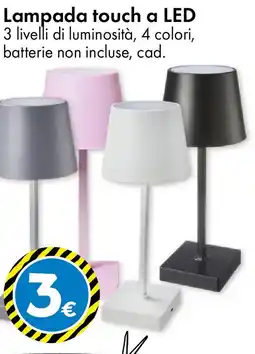 Tedi Lampada touch a LED offerta