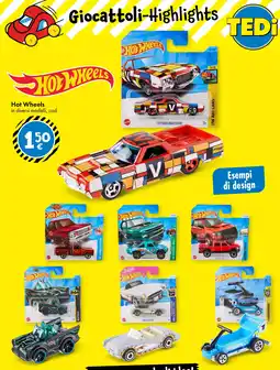 Tedi Hot Wheels offerta