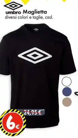 Tedi umbro Maglietta offerta