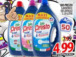 Il Genio Supermercato Bio presto lavatrice 50 lavaggi offerta