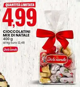 Eurospin Dolciando cioccolatini mix di natale offerta