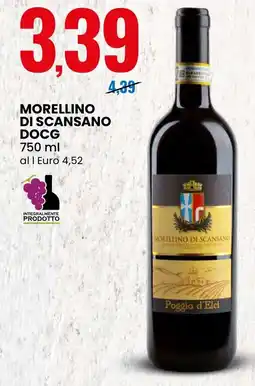 Eurospin Morellino di scansano docg offerta