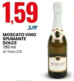 Eurospin Moscato vino spumante dolce offerta