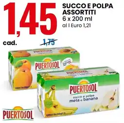 Eurospin Puertosol succo e polpa offerta