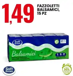 Eurospin Soft dream fazzoletti balsamici offerta