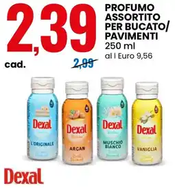 Eurospin Dexal profumo assortito per bucato/ pavimenti offerta