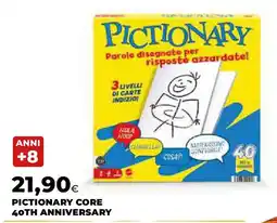 Ipercoop Pictionary core 40th anniversary offerta